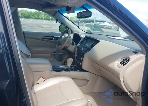 2014 Nissan Pathfinder Platinum из США, поврежденный, VIN 5N1AR2MM7EC601748